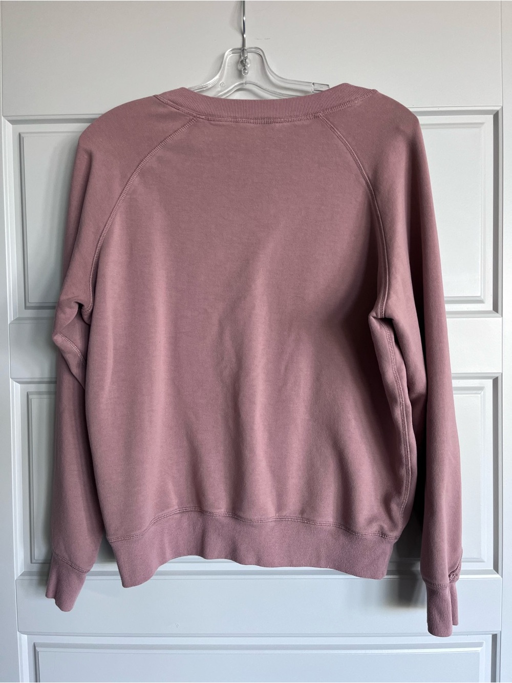 Buffalo David Bitton Mauve V-Neck Pullover Sweatshirt - Picture 2 of 4